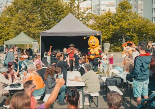 Foto vom kleinen Stadtteilfest