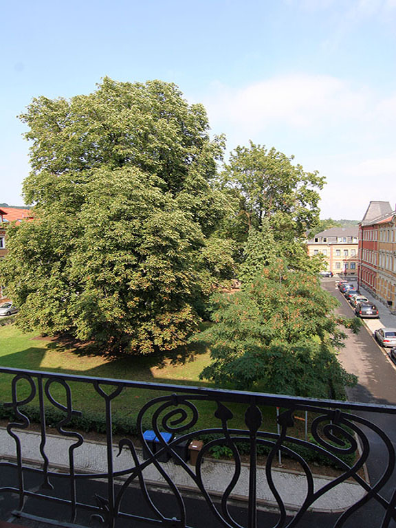 Symbolbild für Freital-Potschappel: Blick auf den Richard-Wagner-Park. Foto: WGF